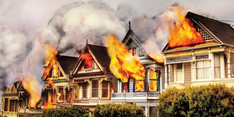 Giấc mơ thấy cháy nhà báo điềm gì?